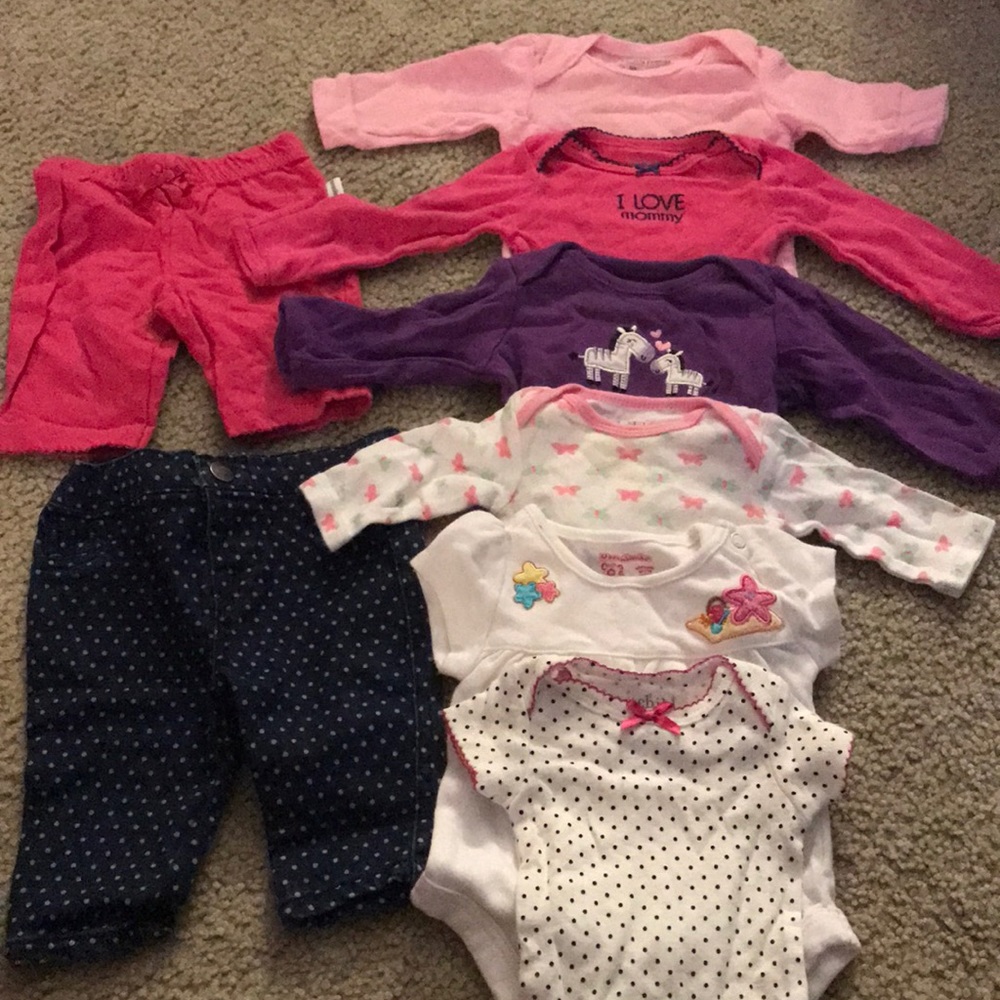 Lot of new born clothes
